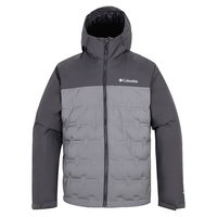 Columbia 户外男金点热能防水冲锋衣650蓬羽绒服WE5083 010 S