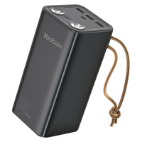 Yoobao 羽博 H5 移动电源 黑色 50000mAh Type-C 22.5W 双向快充