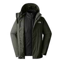 北面（The North Face）三合一冲锋衣男夹棉内胆防风外套男户外防水保暖24秋冬|81RN BQW/绿色 L