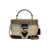 COACH 蔻驰 Georgie手提单肩斜挎盒子包5504