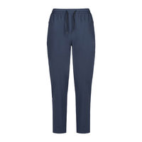 黑冰城市轻户外露营登山徒步旅行男士薄款弹力吸湿速干长裤 黑色 L