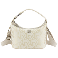 LeSportsac 乐播诗包包女包提花手提包单肩包通勤斜挎包 雾凇白