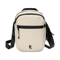 tomtoc 旅行斜挎包护照包夹男士女小手机包挎包胸包防盗单肩包T37 雅杏