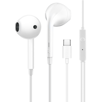 vivo Type-C耳机有线入耳式X50 x60pro线控带麦S7s9 iQOO5Pro XE160 Type-C接口耳机