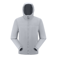 天石户外男士棉服男20233M新雪丽棉秋冬季棉衣运动内搭中间层夹克 银桦灰色 M（170/92A)