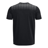 安德玛（UNDERARMOUR）短袖男子春夏COOLSWITCH训练服透气半袖跑步运动T恤 1376785-001黑色/干爽透气 M