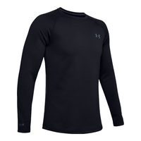 安德玛 官方UA ColdGear Base4.0 男子圆领运动长袖T恤Under Armour1353349 黑色001