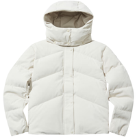 /可隆 KOLON SPORTSECO羽绒服 女子户外运动防风保暖云朵鹅绒服 LKDJ3WTT62-OT 燕麦灰 165/M