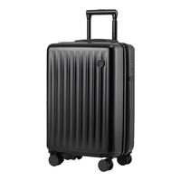 移动端、京东百亿补贴：网易严选 可扩容40%青春旅行箱开学行李箱商务拉杆箱磨砂20英寸 辰黑色