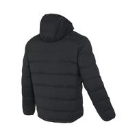 阿迪达斯 (adidas)舰店羽绒服男装 24春季运动服休闲防风保暖黑色连帽夹克 IK3174/ S(175/92A)