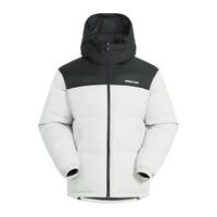 拓路者（Pioneer Camp）冬季90绒男女装连帽羽绒服宽松加厚保暖外套700蓬 黑色 XL