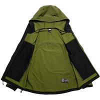 北面（The North Face）防风软壳男户外运动舒适防泼水休闲衬衫外套25春季|89TK PIB/绿色 M/170