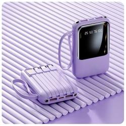 科希帝 80000M可上飞机 充电宝+自带线  20000mAh 米白