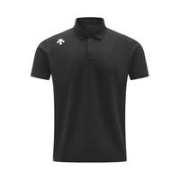 DESCENTE迪桑特TRAINING系列综训训练运动男士短袖POLO衫 BK-Tap Shoe XL (180/100A)