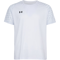 安德玛UNDER ARMOUR运动休闲篮球跑步速干透气男女T恤短裤套装24500509 白色T恤 M
