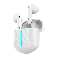 EDIFIER/漫步者 45ms低延时 半入耳式游戏音乐耳机 蓝牙 白色
