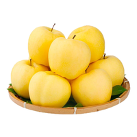 京地达辽宁黄元帅苹果 净重 单果80mm+ 新鲜水果 源头直发包邮