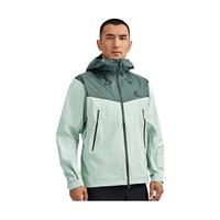 凯乐石（KAILAS）博格达LT冲锋衣FILTERTEC 3L防水轻量防风耐磨硬壳登山服男 男-碧湖绿碧石绿【轻薄立挺20D】 XXXL