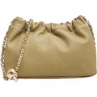 百思图百思图时髦链条云朵包单肩斜挎包女X3189DX3 绿色 F