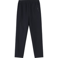 TECTOP 探拓 抓绒裤户外加厚保暖直筒抓绒裤柔软 2347067SZ 男款经典黑L