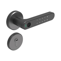 方舟鱼智能房门锁S5支持米家指纹锁密码锁公寓办公室木门出租房卧室书房 分体标准版(不含锁体锁芯)