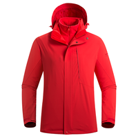 诺诗兰 冲锋衣男秋冬款三合一冬外套男外套秋冬季