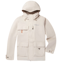 哥伦比亚 蒋奇明同款哥伦比亚男穿行700蓬鹅绒金点三合一防水冲锋衣WE7708 278浅卡其 L(180/100A)