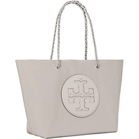 TORY BURCH 汤丽柏琦 Ella系列 女士单肩包 152313 贝灰色 中号