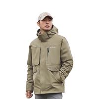 Columbia哥伦比亚2024秋冬冲锋衣男防水热能保暖羽绒内胆三合一外套XE9603 397 175/96A/M