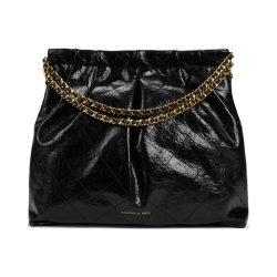 CHARLES & KEITH 大容量 女士托特包  Black黑色 中包