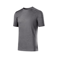 京东京造 速干 轻薄圆领短袖T恤 阳离子黑 M