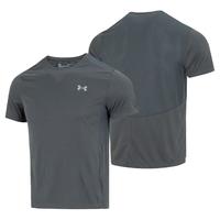 安德玛 UNDER ARMOUR UA安德玛 UNDER ARMOUR运动短袖男春季灰色跑步T恤训练服半袖1369743-012