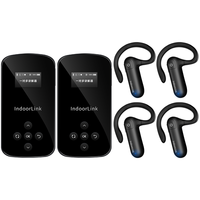 IndoorLink无线讲解器一对多政企接待商务会议工厂参观项目视察同声传 博物馆纪念馆双人解说设备
