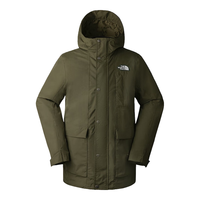 The North Face北面冲锋衣男户外保暖羽绒内胆三合一冲锋外套8DMJ 绿色/21L XL