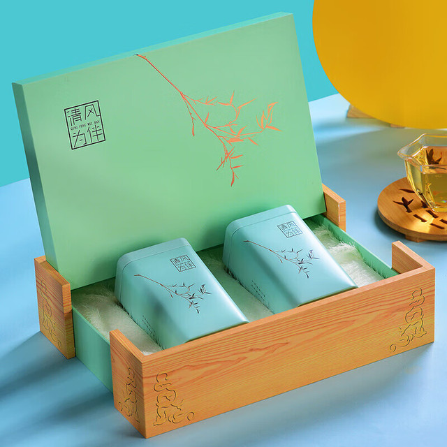 蘇阿哥 碧螺春茉莉花茶 浓香型 250g 清风礼盒装