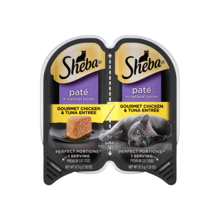 希宝 香嫩鸡肉鸡肝配方 一分为二猫主食罐 75g