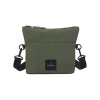 NAUTICA诺帝卡男女斜挎包 简约休闲大容量户外休闲通勤单肩手提包 绿色