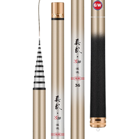 光威 真武G20短节溪流竿便携碳素钓鱼竿轻硬 3.6米