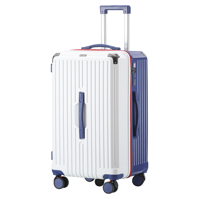 ELLE 她 三七开多功能拉杆箱男女旅行箱 大尺寸28寸行李箱大箱