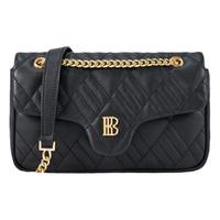 BOSSSUNWEN包包女式2024秋冬黑色小香风链条包女款单肩斜挎包