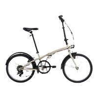 DECATHLON 迪卡侬 TILIT 120 ADJ 折叠自行车 8758430 雪白 20英寸 6速