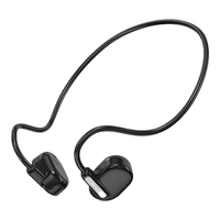  Newmine/纽曼 不入耳 头戴挂耳式蓝牙耳机  有线充电 Type-C 黑色