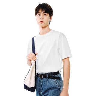 网易严选 新品超值T3.0 纯棉短袖T恤内搭男女同款 10A抗菌 经典白 M 建议165-170CM，120-140斤