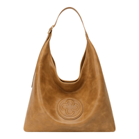 CASSILE卡思乐李斯丹妮同款托特包植鞣牛皮轻奢单肩hobo包