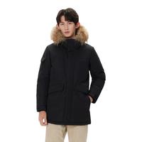 可隆 KOLON SPORT男士露营羽绒衣防水透湿羽绒服户外连帽防风外套