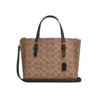 COACH 品牌徽标拉链 女士手提包
