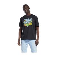 Reebok 锐步 CL INTL TEE WEST 中性运动T恤 GS4183 黑色 XL