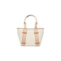 迈克.科尔斯（MICHAEL KORS）MK新品女包女士单肩购物袋包小号托特包30T2G5VT1C七夕情人节礼物 自然色/棕色