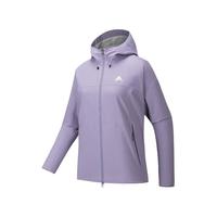 安踏（ANTA）水壳3.0冲锋衣丨大地之壳户外硬壳冲锋衣女士秋季登山服外套 【防暴雨升级】暮辉紫6601-5 M (女165) 【防暴雨升级】暮辉紫-5