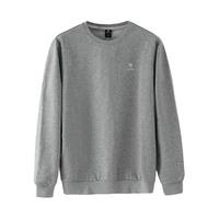 CAMEL 骆驼 休闲套头卫衣男宽松运动上衣 J13CAYL6063 中花灰 XL 6063,中花灰